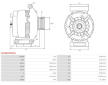Alternátor AS-PL A6248(DENSO)