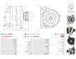 Alternátor AS-PL A6504S