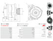 Alternátor AS-PL A6538S