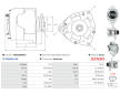 Alternátor AS-PL A6623(DENSO)