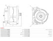 Alternátor AS-PL A6645S