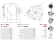 Alternátor AS-PL A6657S
