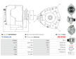 Alternátor AS-PL A6679(DENSO)