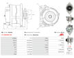 Alternátor AS-PL A6720S