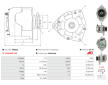 Alternátor AS-PL A6832S