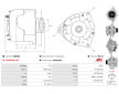 Alternátor AS-PL A6870S