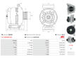 Alternátor AS-PL A6878S