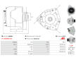 Alternátor AS-PL A6898S