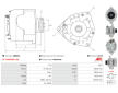 Alternátor AS-PL A6901S