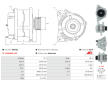 Alternátor AS-PL A6910S