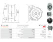 Alternátor AS-PL A9206