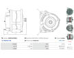 Alternátor AS-PL A9207 (Letrika)