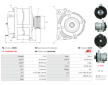 Alternátor AS-PL A9208