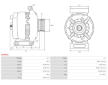 Alternátor AS-PL A9443S