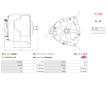 Alternátor AS-PL A9543S