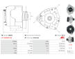 Alternátor AS-PL A9557S