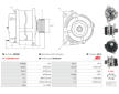 Alternátor AS-PL A9558S