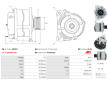 Alternátor AS-PL A9587S