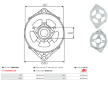Víko alternátoru AS-PL ABR3103S