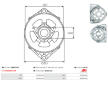 Víko alternátoru AS-PL ABR3110S