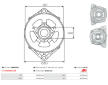 Ochranná krytka alternátora AS-PL ABR5232S