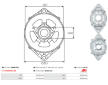 Víko alternátoru AS-PL ABR6125S