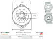 Víko alternátoru AS-PL ABR6220S
