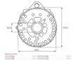 Víko alternátoru AS-PL ABR9020 (Letrika)