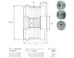 Voľnobeżka alternátora AS-PL AFP0141(LITENS)