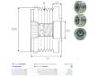 Voľnobeżka alternátora AS-PL AFP3106(INA)