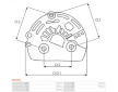 Ochranná krytka alternátora AS-PL APC0012