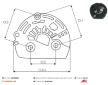 Ochranná krytka alternátora AS-PL APC0083S