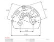 Ochranná krytka alternátora AS-PL APC3045S