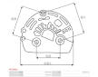 Ochranná krytka alternátora AS-PL APC3061S