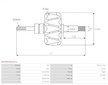 Rotor, generátor AS-PL AR0095(BOSCH)