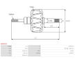 Rotor, generátor AS-PL AR1012S