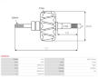 Rotor, generátor AS-PL AR1021S