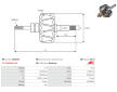 Rotor alternátora AS-PL AR4019S