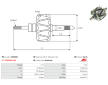 Rotor alternátora AS-PL AR4020S