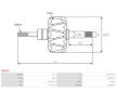 Rotor alternátoru - Denso 104210-3701