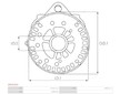 Držák, příruba pohonu generátoru AS-PL ARC0231S