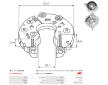 Ochranná krytka alternátora AS-PL ARC1053S