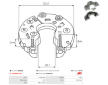 Usmerňovač alternátora AS-PL ARC2046