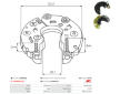 Usmerňovač alternátora AS-PL ARC3044S