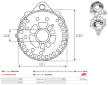 Ochranná krytka alternátora AS-PL ARC3178S
