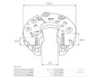 Diodový blok RC - Mitsubishi A002T37391A