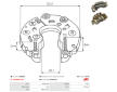 Usmerňovač alternátora AS-PL ARC5075