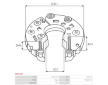 Usmerňovač alternátora AS-PL ARC5157
