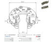 Usmerňovač alternátora AS-PL ARC5247(MITSUBISHI)