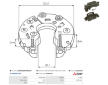 Usmerňovač alternátora AS-PL ARC5260(MITSUBISHI)